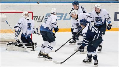 ХК «Рязань» в Балашихе проиграл «Динамо» по буллитам